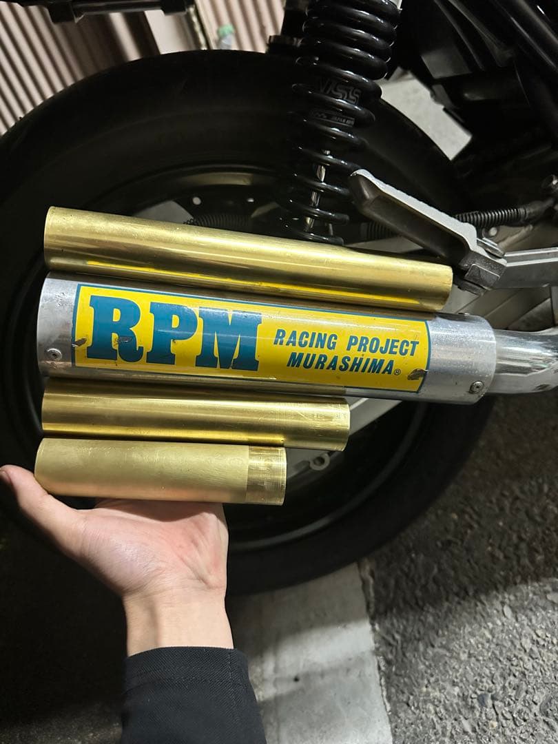 インナーサイレンサー バッフル 50.8φ 真鍮 激鳴き マフラー - メルカリ