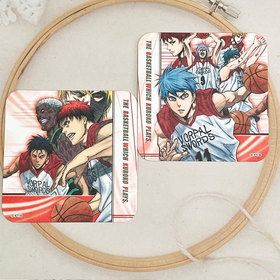 黒子のバスケ アートコースター 黒子テツヤ他 - メルカリ