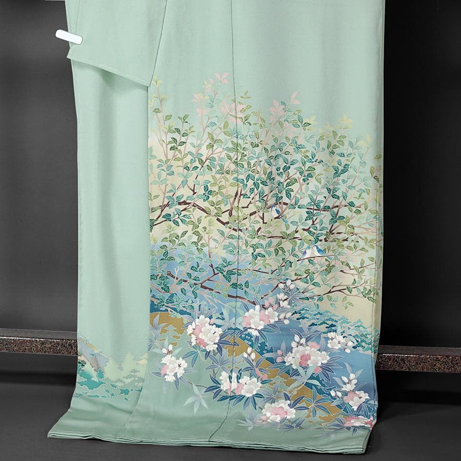 色留袖 本加賀友禅 奥田勝将作 未仕立て 訳あり 在庫保管品 - メルカリ