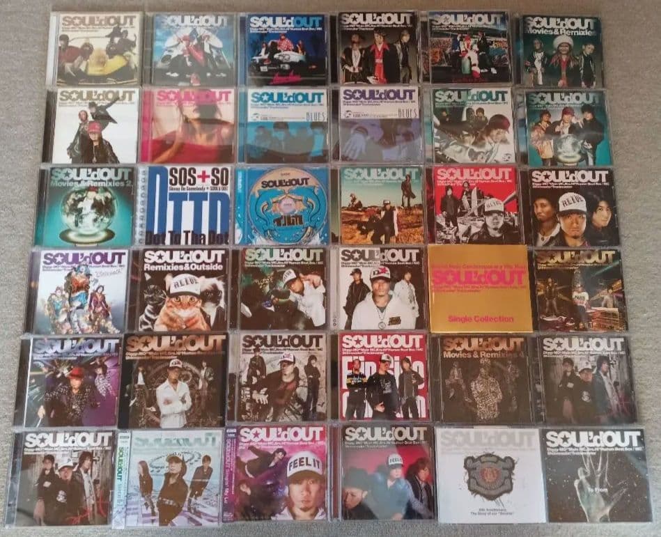 SOUL'd OUT　CD36枚セット（16枚追加） Amazon.co.jp: Soul'd Out: ミュージック