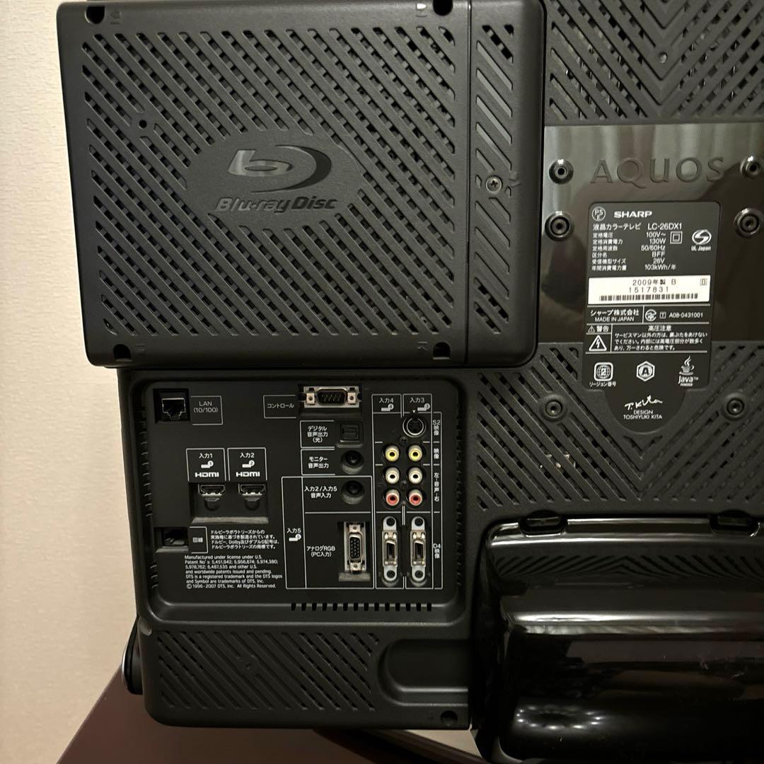 26V型 液晶テレビ SHARP AQUOS 世界の亀山モデル LC-26DX1 - メルカリ