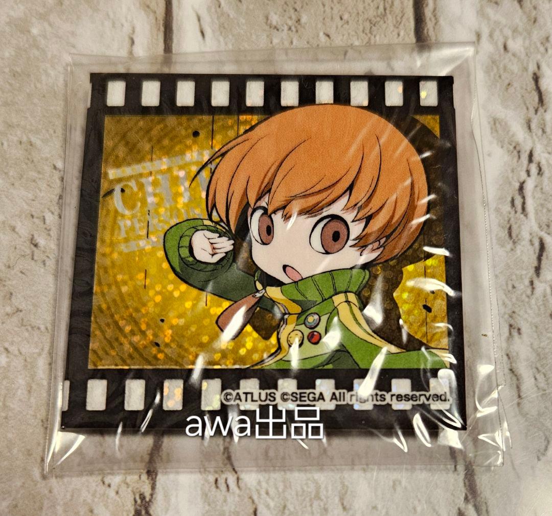 千枝】 ペルソナQ2 ニューシネマラビリンス スクエアホロ缶バッジ