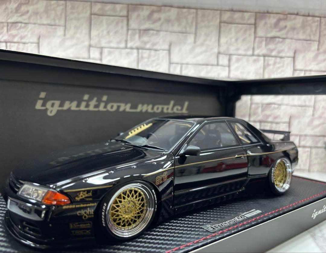 1/18ミニカー　イグニッションモデル　R32パンデムGTR【新品】ブラック ignition model（イグニッションモデル） ignition_model 1/18 INITIAL