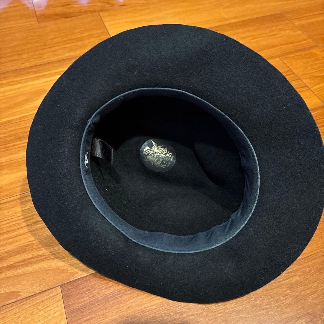 ca4la Knox 黒いウールフェルトハット - メルカリ