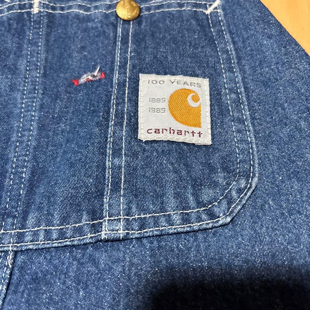 Carhartt 100 Years オーバーオール デニムブルー - パンツ激安