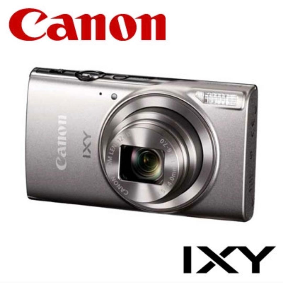 Canon IXY 650 シルバー 本体 美品 Canon IXY 650 Digital Camera, 12x Zoom, Full HD, Silver Bundle