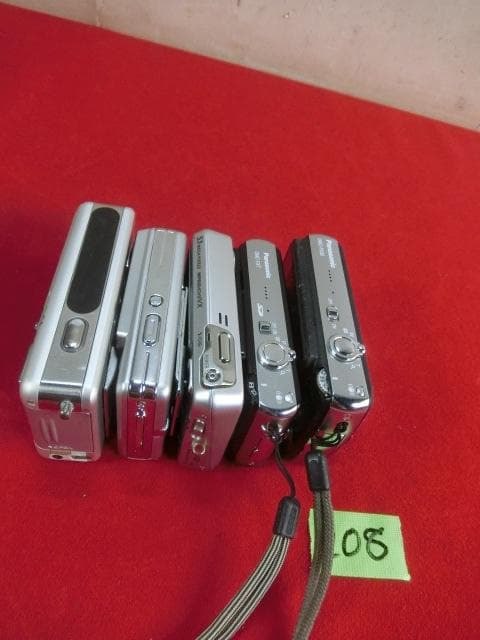 208：Panasonic 他～ コンパクトデジタルカメラ 5台 ジャンク