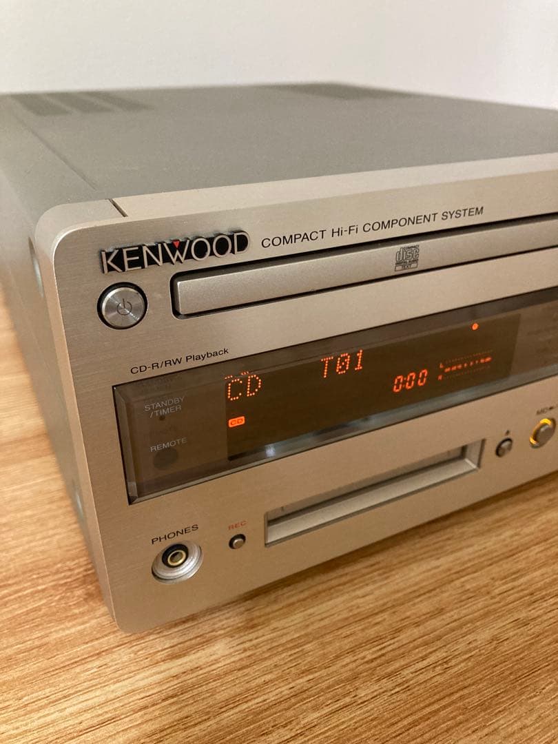 KENWOOD CD MDレシーバー - メルカリ