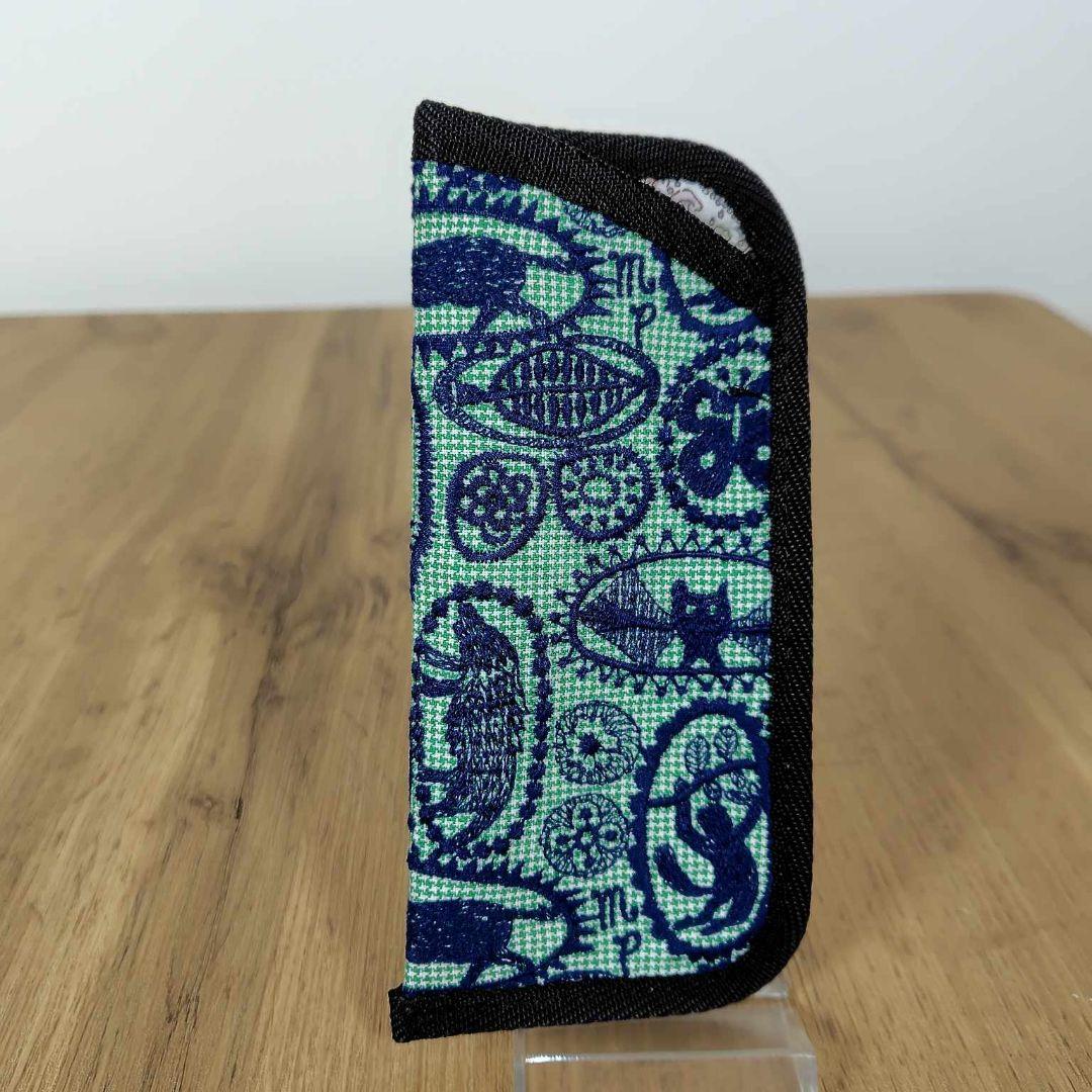 ミナペルホネン/jungle reliefジャングルレリーフグリーン /メガネケ