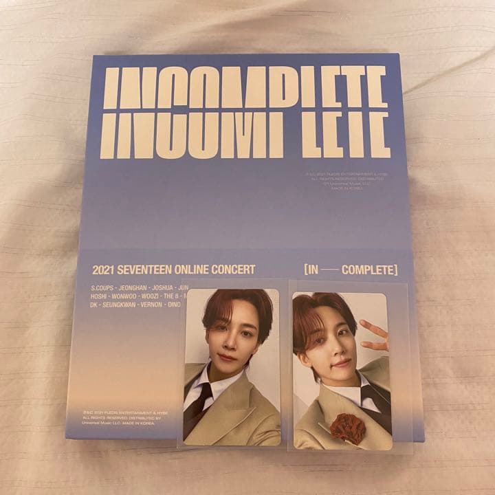 SEVENTEEN incomplete DVD ジョンハン トレカ　セブチ ジョンハン】セブチ incomplete DVD トレカ 美品 公式 - メルカリ