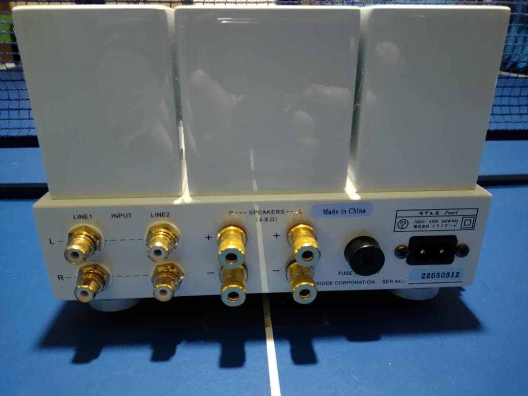 小型真空管アンプ トライオード Pearl（パール）ほとんど使ってません。