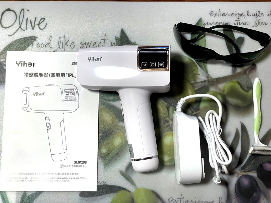 Yihai IPL冷感脱毛器 SMK208 白 (家庭用IPL)