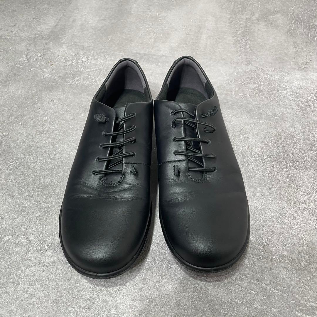 アキレス ソルボ C531 ブラック　24.5cm EEE 健康 本革 牛革