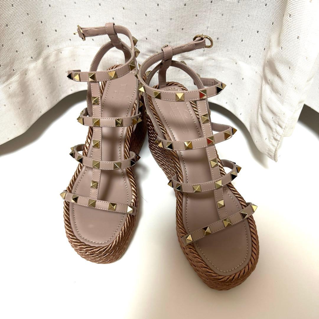 【年末限定値下げ★未使用品】VALENTINO ヴァレンティノ ウェッジサンダル 楽天市場】VALENTINO ヴァレンティノ スタッズ（サンダル｜レディース