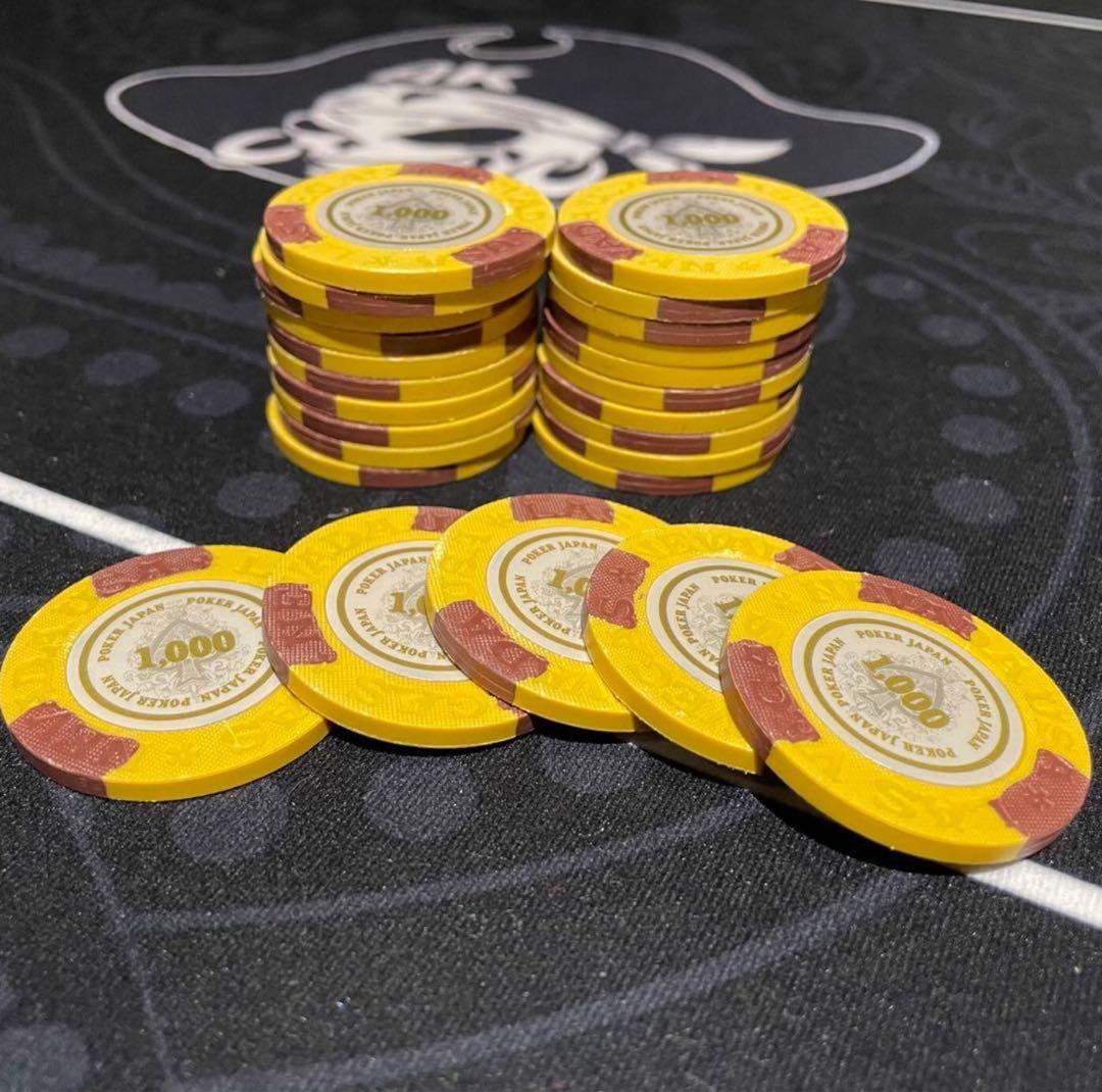 ラスベガスネバダ クレイポーカーチップ 新品 25枚セット - メルカリ