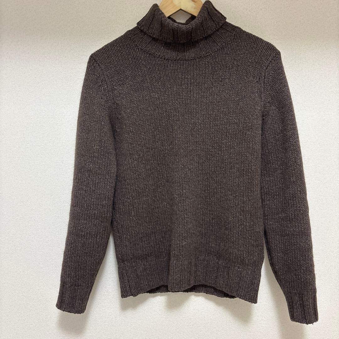 LARDINI タートルネックセーター LARDINI（ラルディーニ）Super120'sウールハイゲージタートルネック