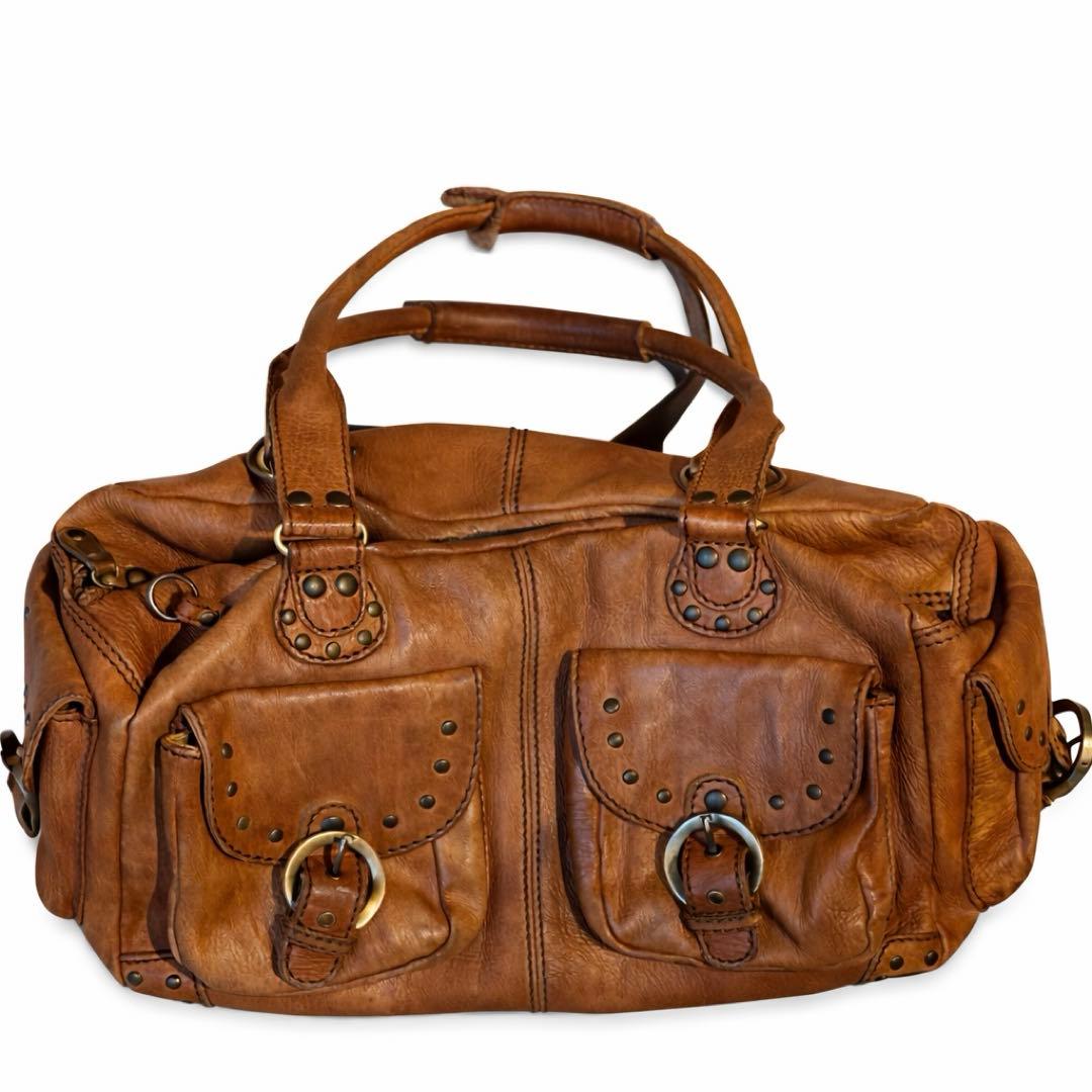 archive studs mini boston bag - メルカリ