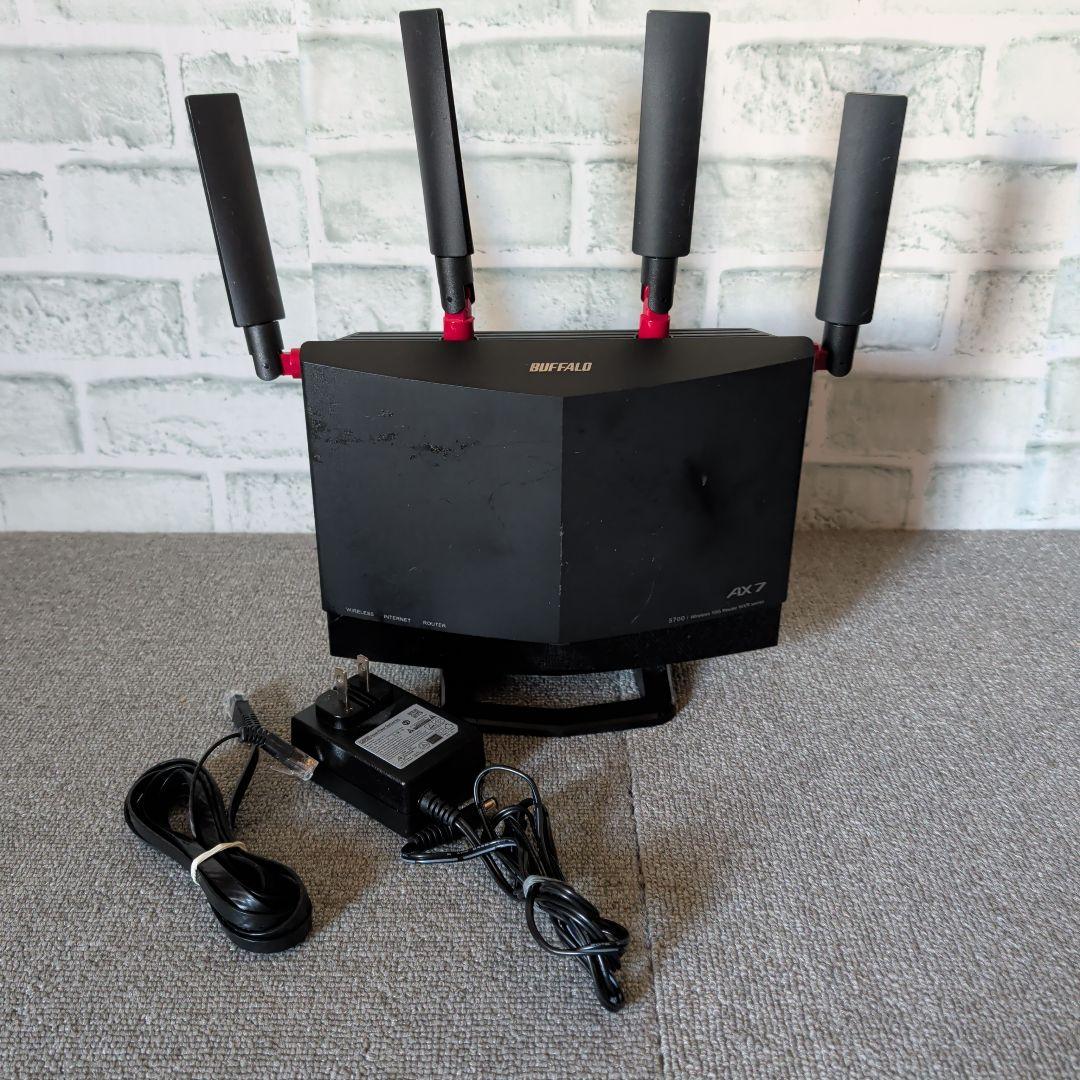 BUFFALO バッファロー WXR-5700AX7S 無線LANルーター - メルカリ