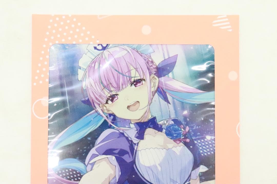 湊あくあ 直筆サイン入り ポストカード 32-MY0222-07M - メルカリ