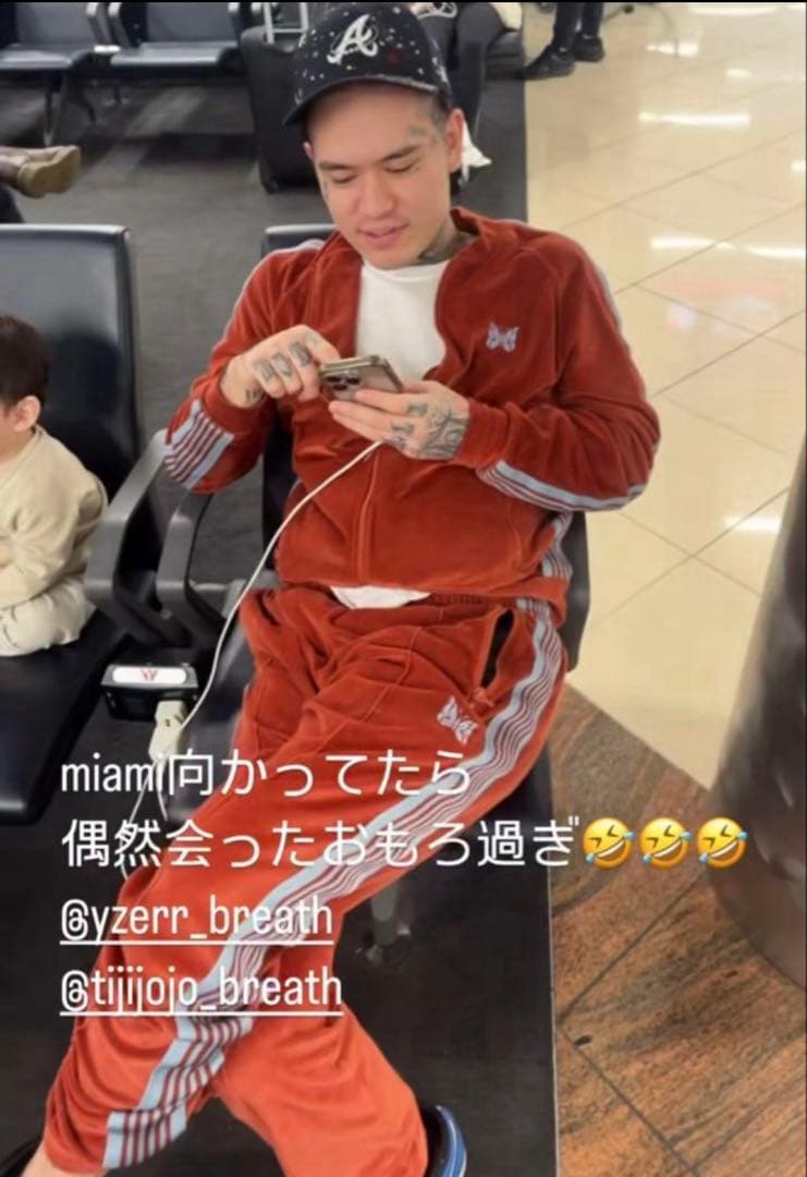 YZERR着用 needles ベロア 24ss - メルカリ