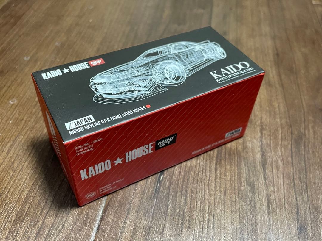MINIGT kaido house R34 静岡ホビーショー限定モデル GT-R R34 静岡ホビーショー MINI GT KAIDO HOUSE BLKLTD STREET 510 黒