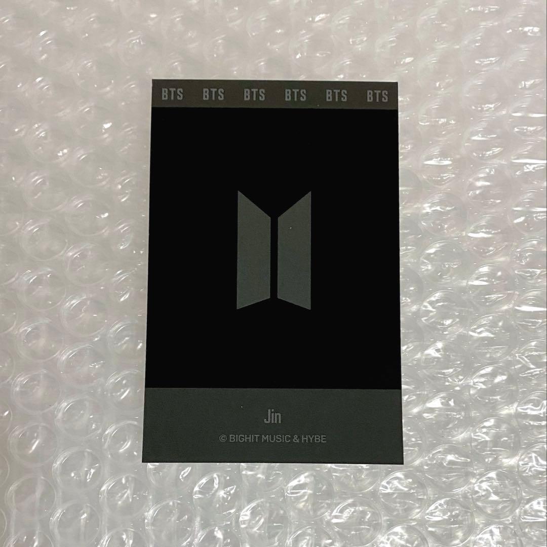 BTS 公式 アミボムVER.4付属品 トレカ フォトカード JIN ソクジン