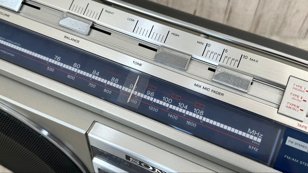 動作品・Bluetooth 付き SONY ソニー ラジカセ CFS-77ラジオ - メルカリ