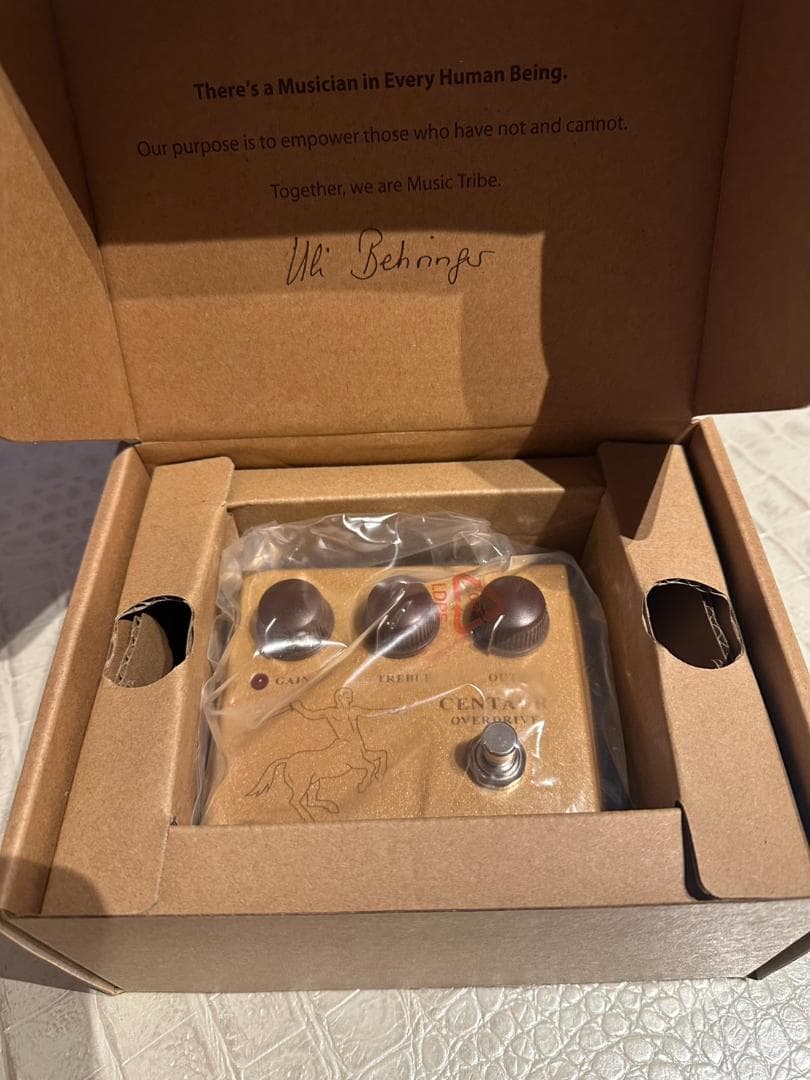 Behringer Centaur Overdrive 旧デザイン ケンタウルス ベリンガーのケンタウルスについて。 - がんばれジャズマスター