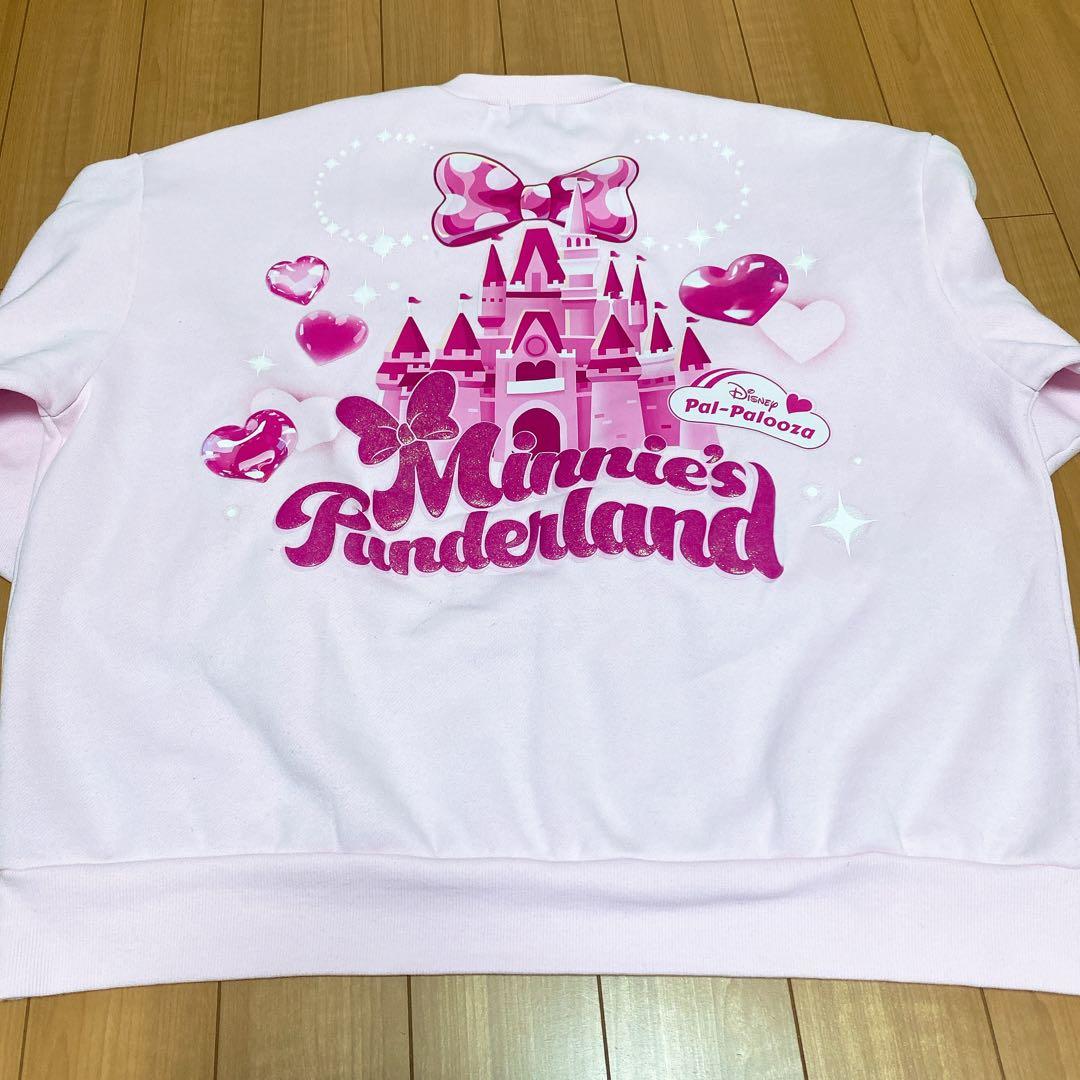 ミニーのファンダーランド パルパルーザ ピンク トレーナー ミニパル
