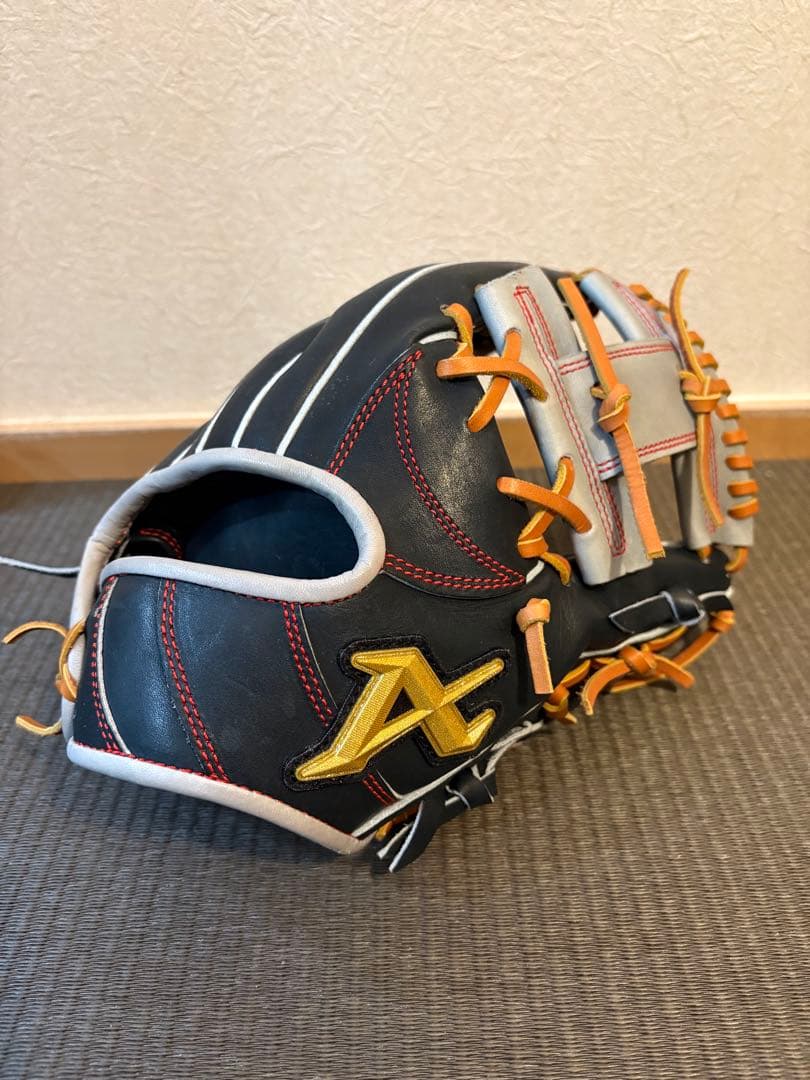 アトムズ　軟式内野手用　グラブ　新品未使用 ATOMS 軟式グローブ / アトムズ 内野手 軟式グラブ 右投げ ナショナル