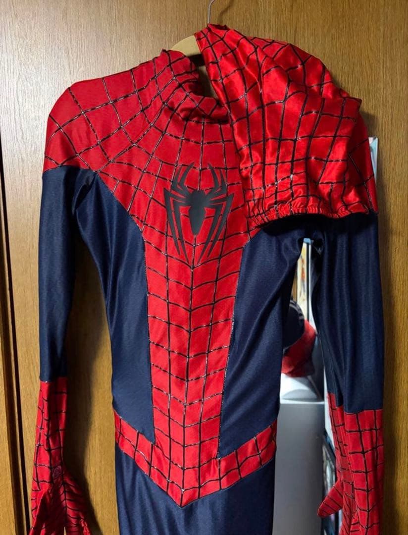 高クオリティ スパイダーマン コスチューム シェルマスクセット - メルカリ