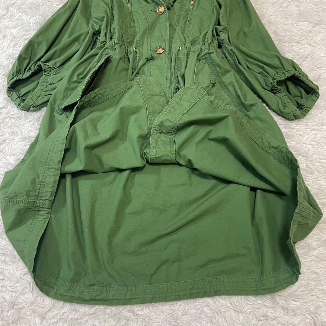 franche lippee ♡ワンピースコート レース フード 取外可 金釦