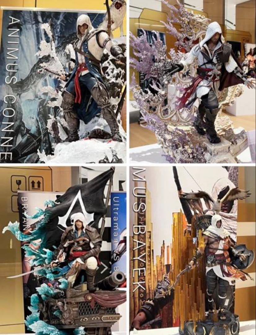 アサシンクリード Purearts ezio 1/4 Bスタチュー フィギュア