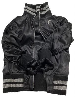 ヒステリックグラマー スカジャン ムーンガール刺繍 HYSTERICS ラメ