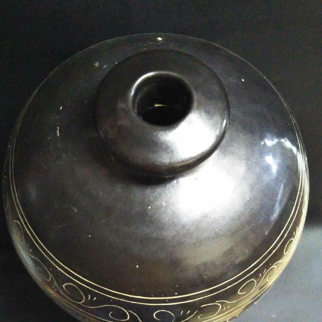 中国古美術/磁州窯黒掻落龍紋大梅瓶/北宋代/ - メルカリ