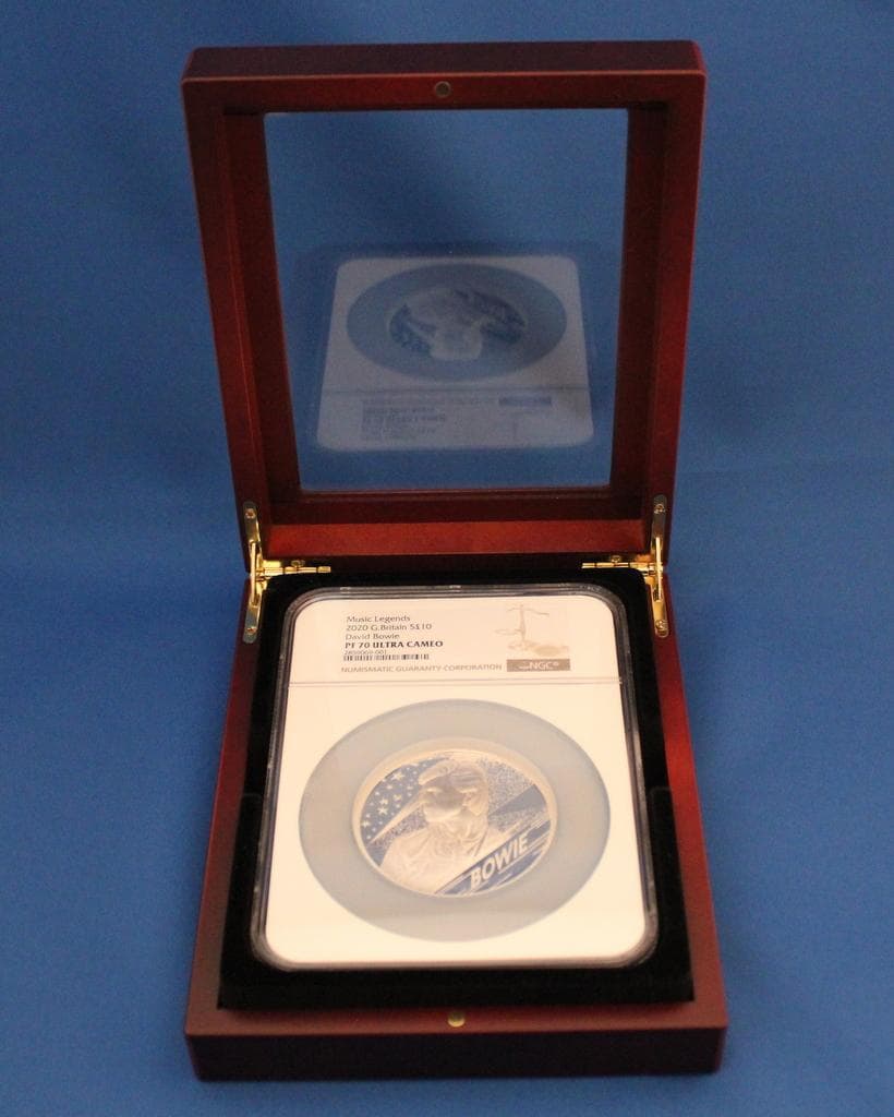 2020年ミュージックレジェンズ デビッド ボウイ 5oz NGC PF70UC - メルカリ