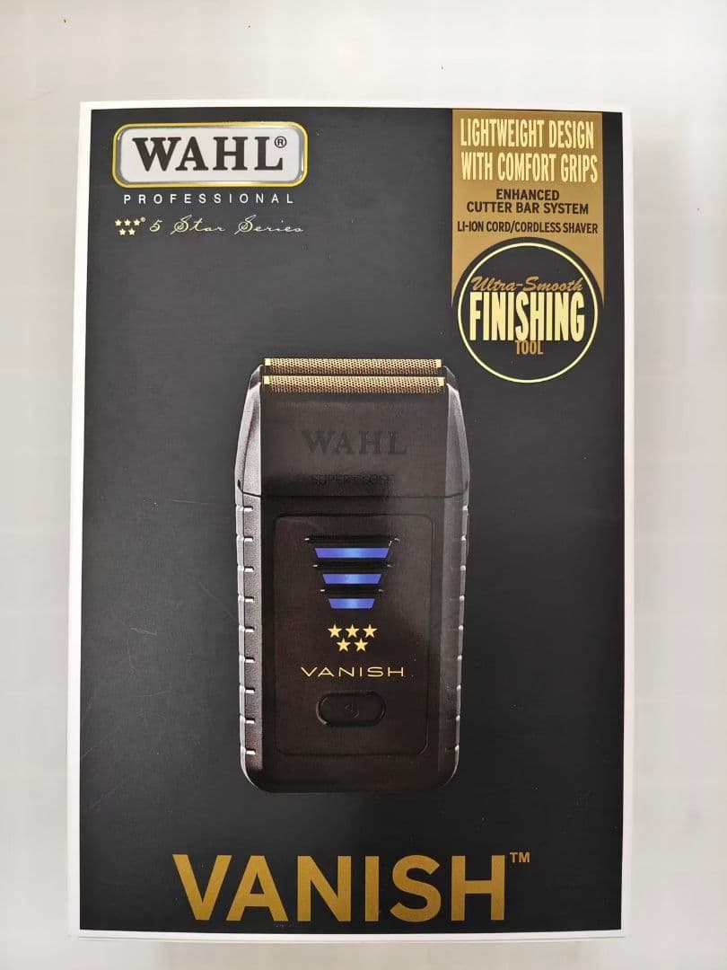新品WAHL 5 Star VANISH シェーバー ウォール バリカン 理美容師様のみ販売】5 star バニッシュ 安心のメーカー正規品・保証