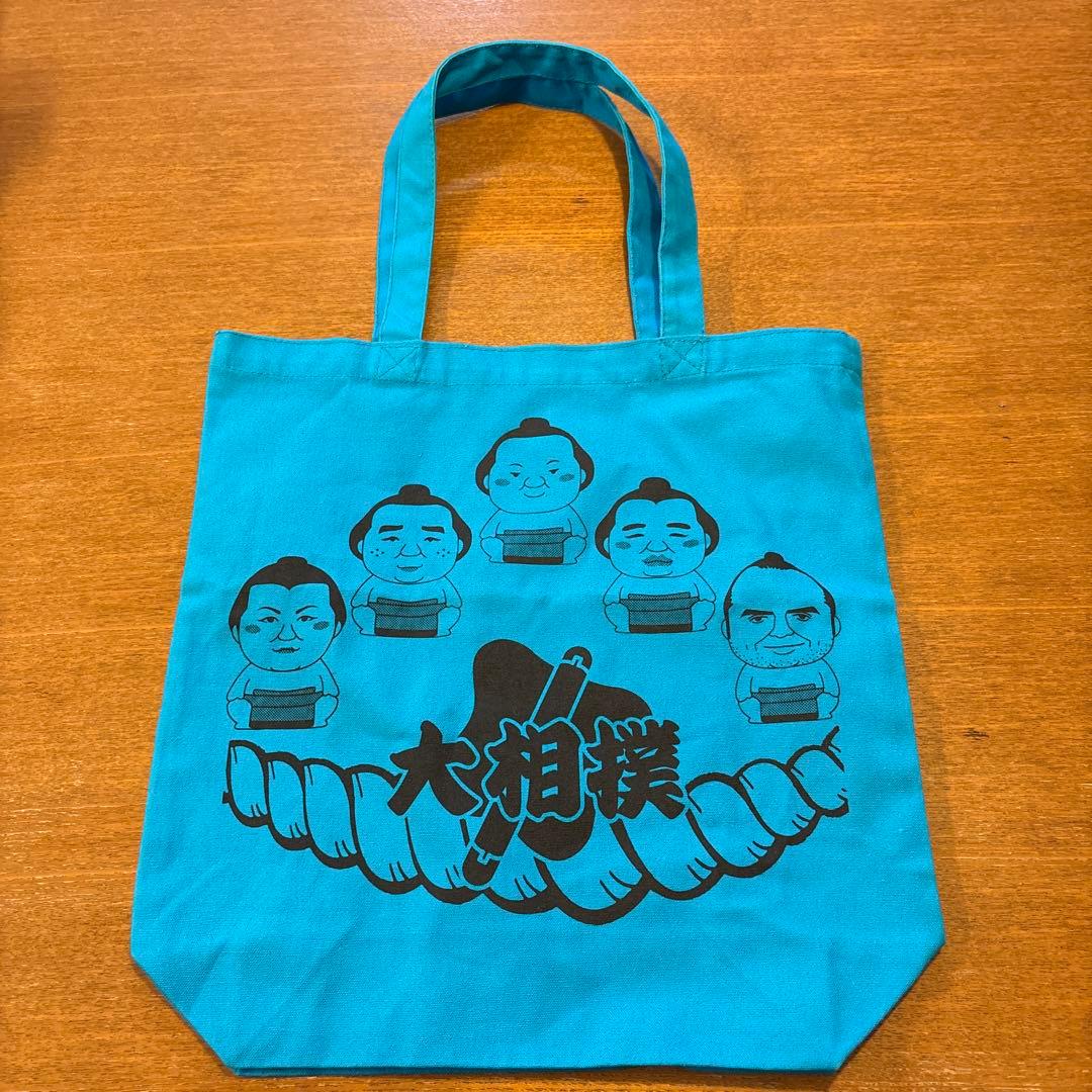 相撲 キャラクター イラスト バッグ トートバッグ 大相撲 - メルカリ