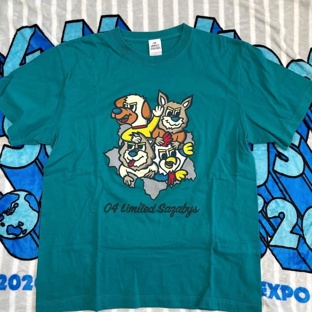 04 Limited Sazabys Tシャツ 緑 - メルカリ