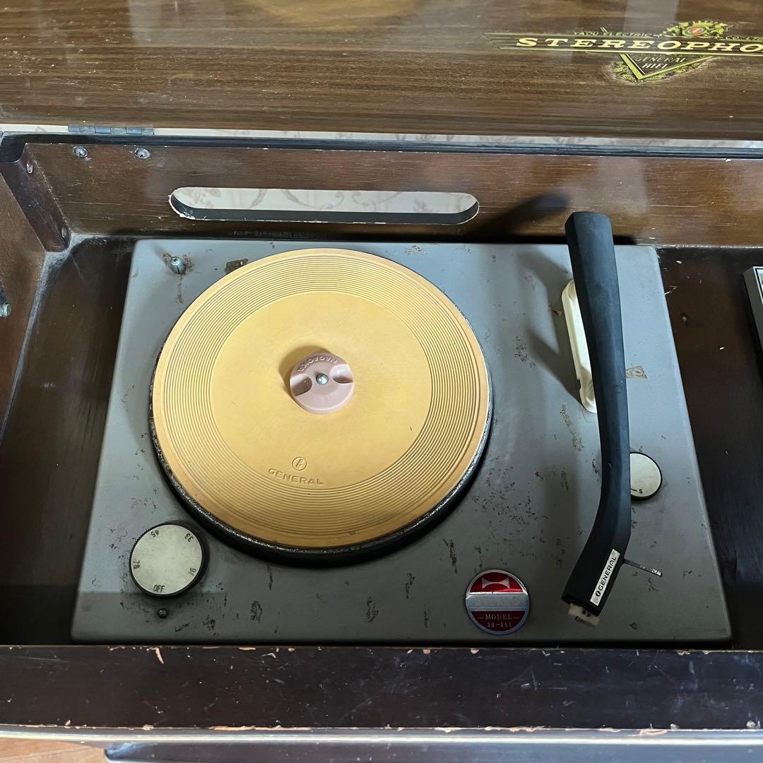 アンティーク】ゼネラル HiFi ステレオ再生装置 KHB-606S 古道具
