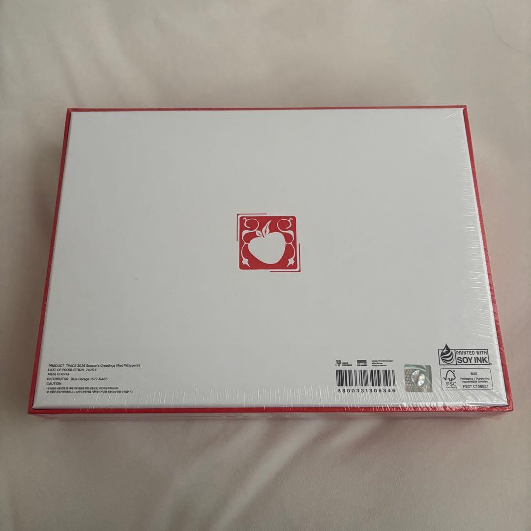 TWICE シーグリ2026 RED WHISPERS【新品未開封】 - メルカリ