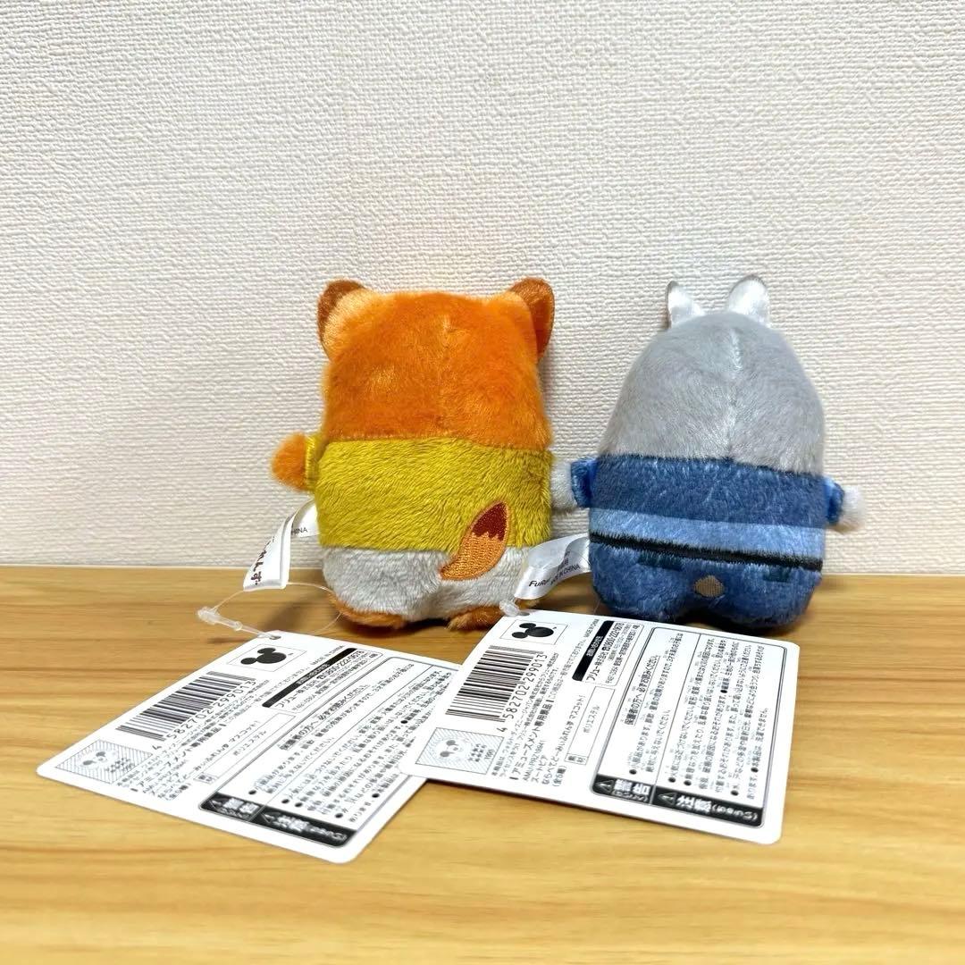 ズートピア ならべてどーみぃふれんず マスコット！ ニック ジュディ 2