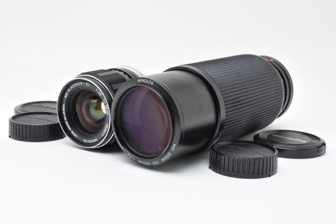 ミノルタ ROKKOR F2.5 28mm+MD 100-300mm F5.6 Amazon.co.jp: Minolta ミノルタ MC W.ROKKOR-SI 28mm F2.5 : 家電＆カメラ