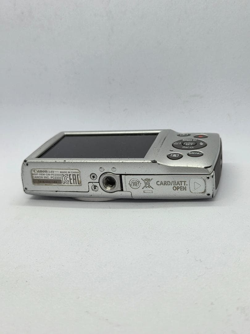 スマホ転送OK】キャノン Canon IXY 200 シルバー デジタルカメラ