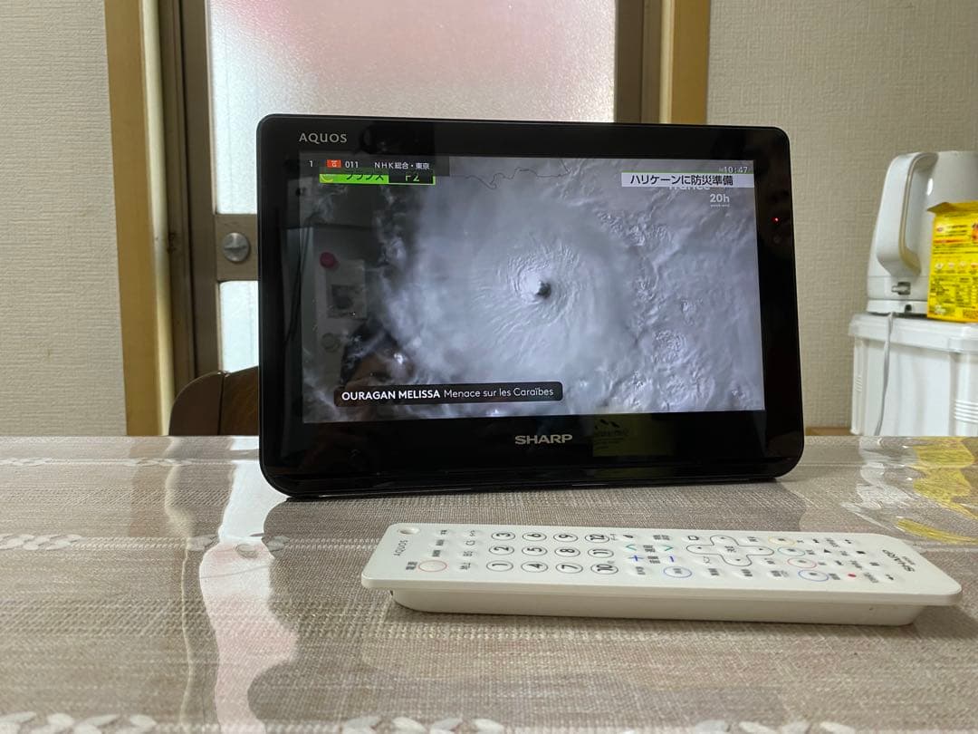 SHARP AQUOS ミニテレビ 美品 SHARP SHARP シャープ AQUOS 4K mini LEDテレビ HV1ライン 55V型 4T