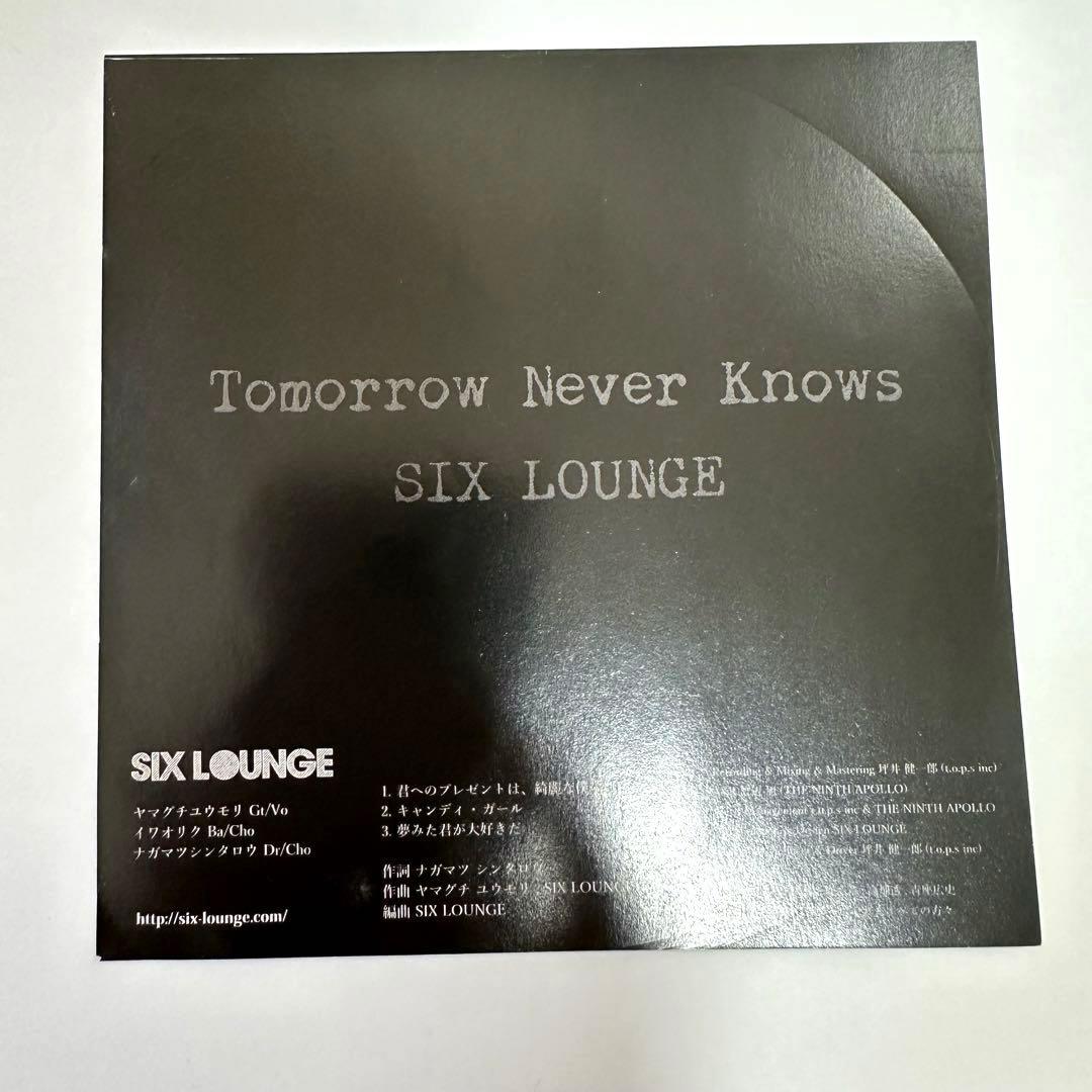 廃盤] SIX LOUNGE CD「Tomorrow Never Knows｜最終値下げsixlounge