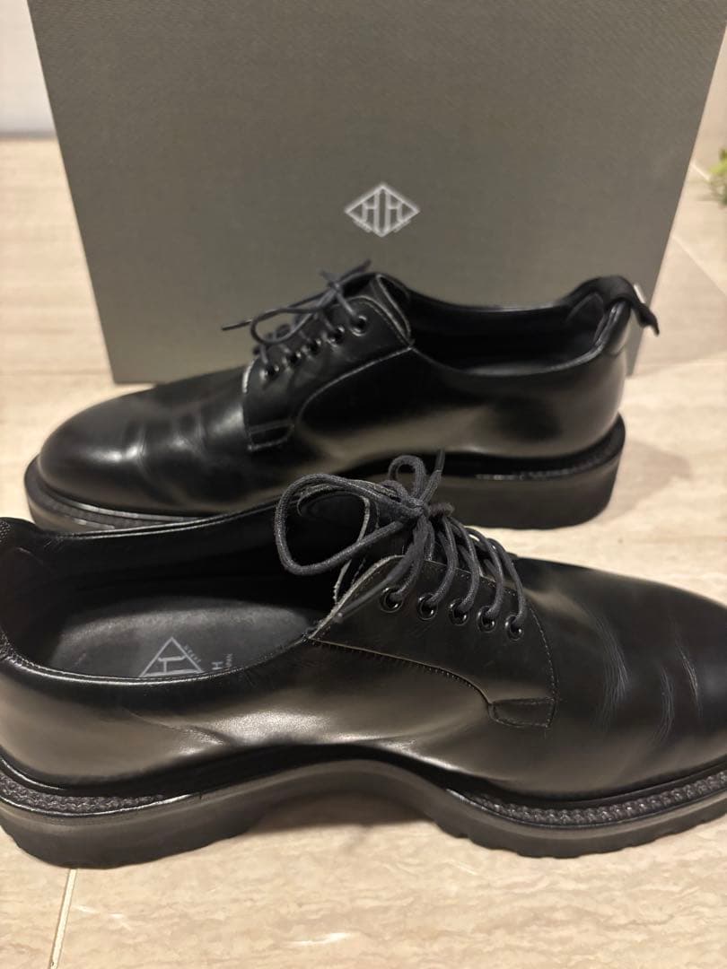 美品】ダブルエイチ プレーントゥ 7 定価5.7万 - メルカリ