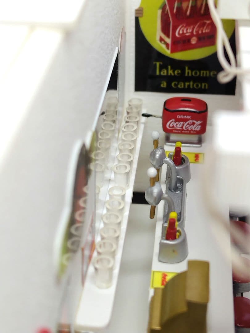 ✿逸品】ダンバリーミント コカコーラショップ 50'ダイナー ジオラマ
