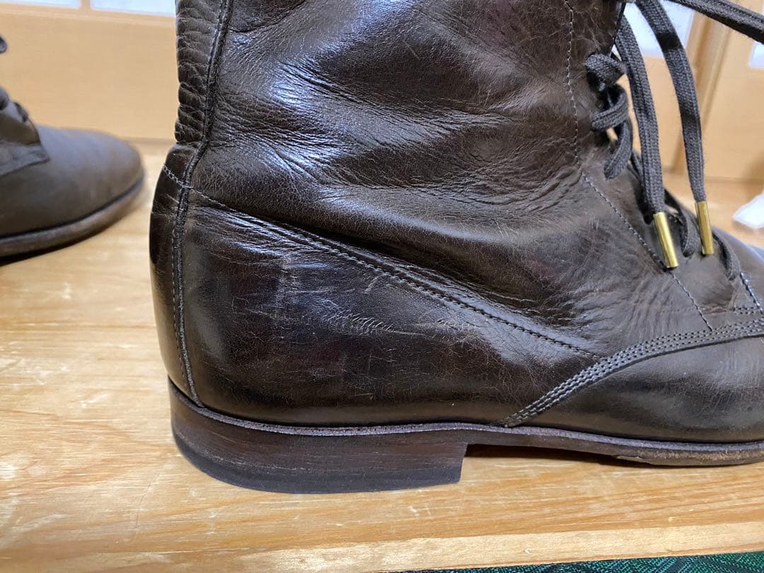 マーガレットハウエル プレミアムライン レースアップブーツ