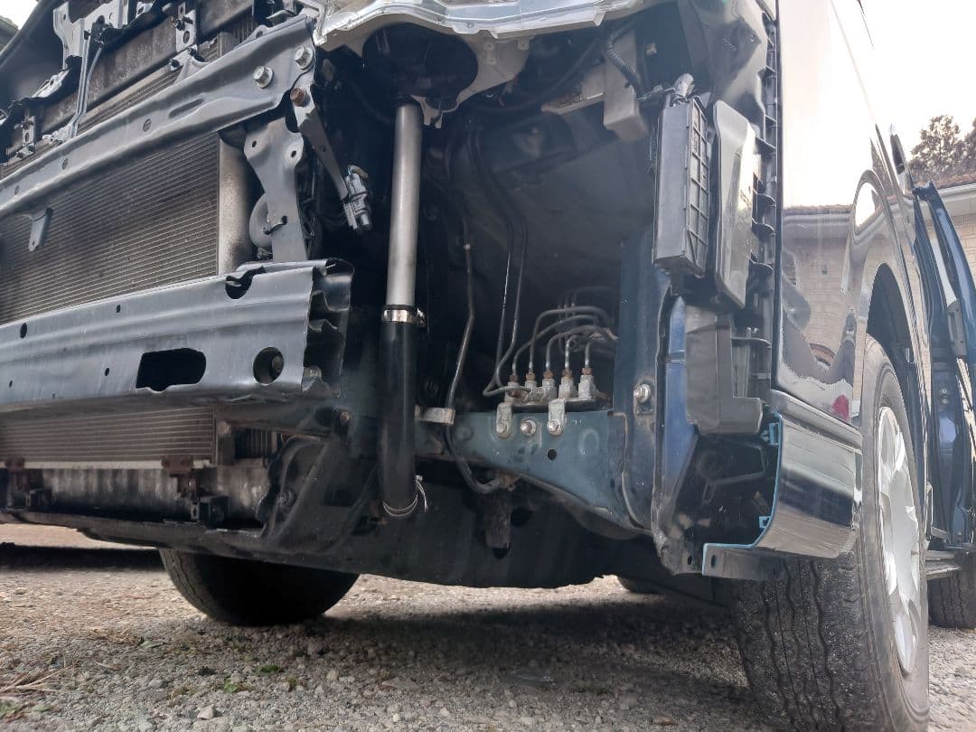 ハイエース サブラジエターバイパス用パイプ version 2 - メルカリ